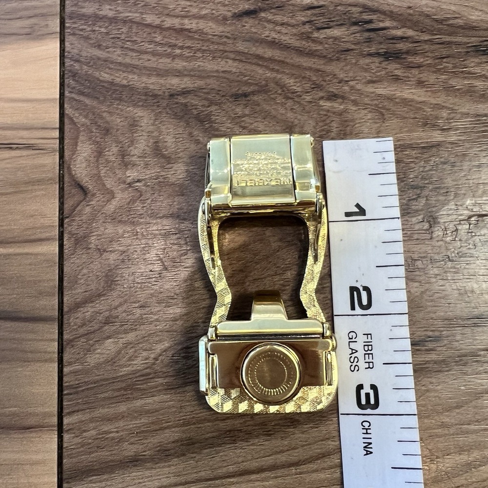 Nexbelt Gold Ratchet Belt Buckle Replacement Only Automatic Click Buckle Patent - Picture 5 of 6
